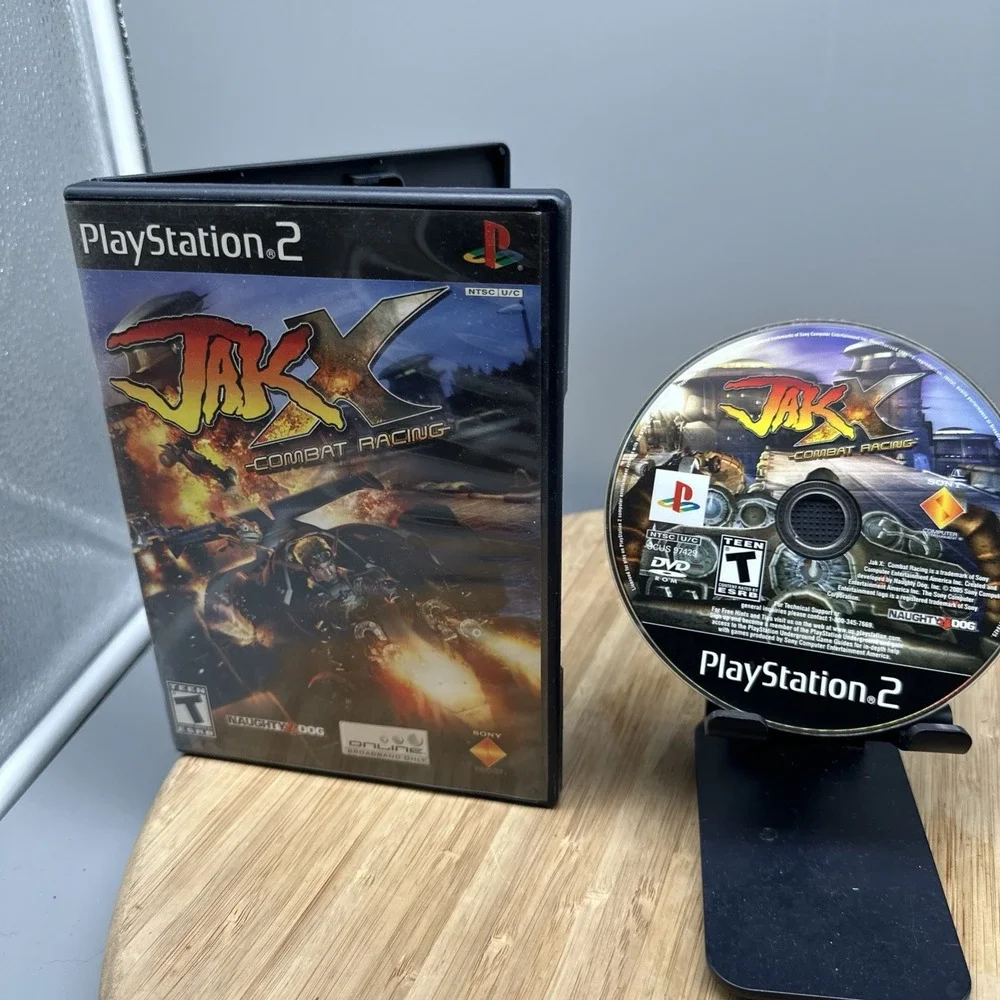 Jak 2 And Jak X Combat Racing PlayStation 2 PS2 Game CIB Tested